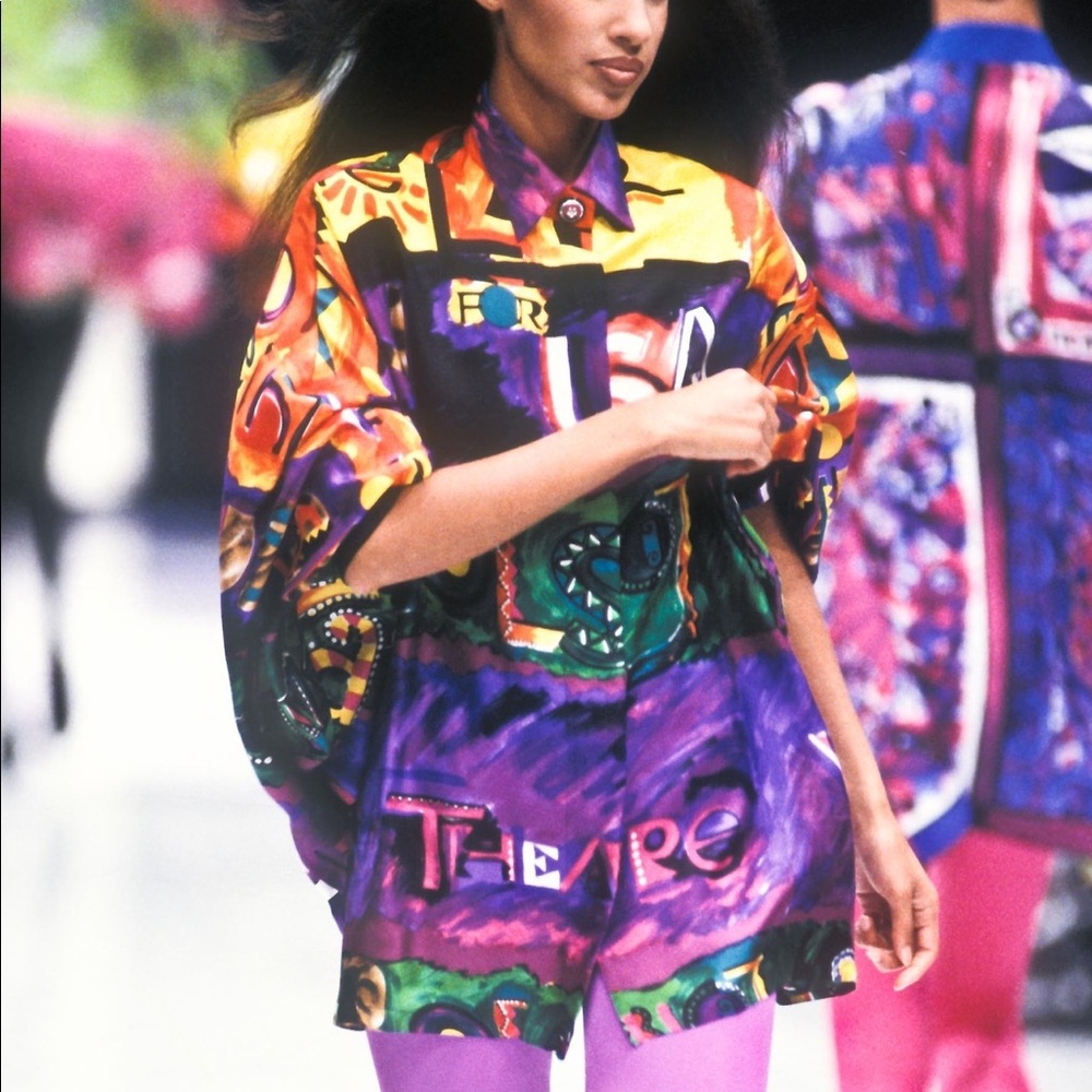 🎼 1991 Deadstock NWT Vintage Gianni Versace Music Dress - Picture 11 of 15